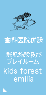 歯科医院併設託児施設及びプレイルームkids forest emilia